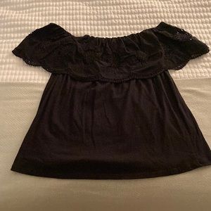 Off the shoulder Loft top